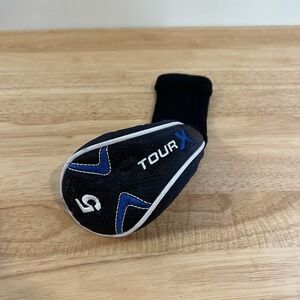 TOUR X 5 HYBRID HEADCOVER BLACK WHITE‎ BLUE